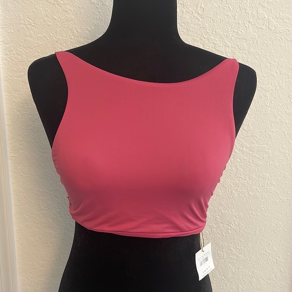 KAARI Swim Mara Top in Rose color, size large - Picture 1 of 7